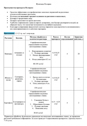 Фунгицид Полирам ДФ 20 гр.